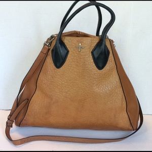 Vtg leather bag